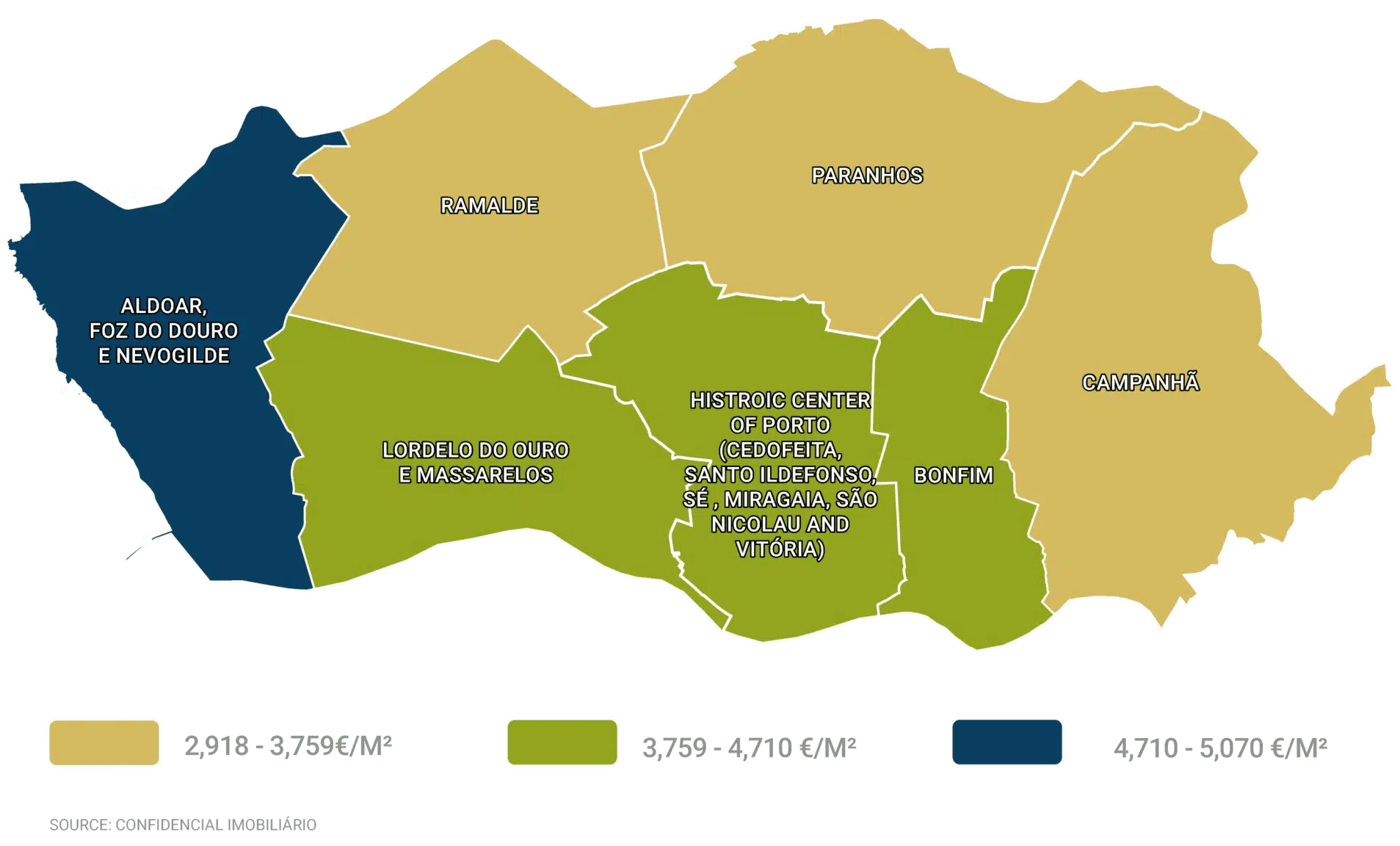 porto real estate map