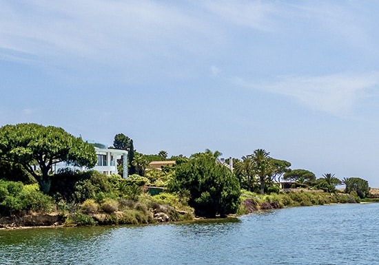 A property near water in Quinta do Lago in Algarve Portugal