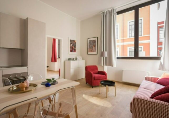 Apartment in portugal with furniture and window