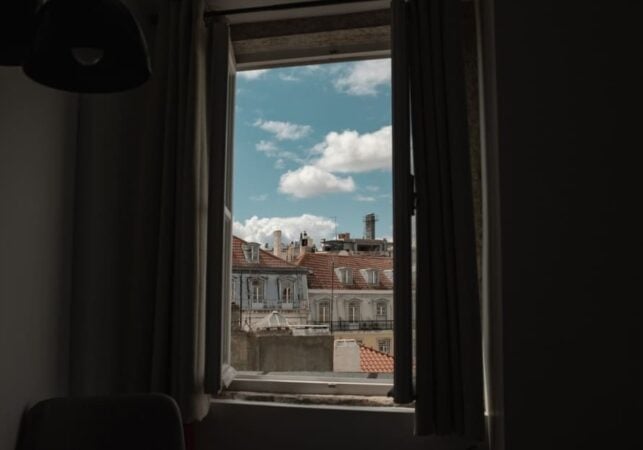 a view from an apartment in Portugal