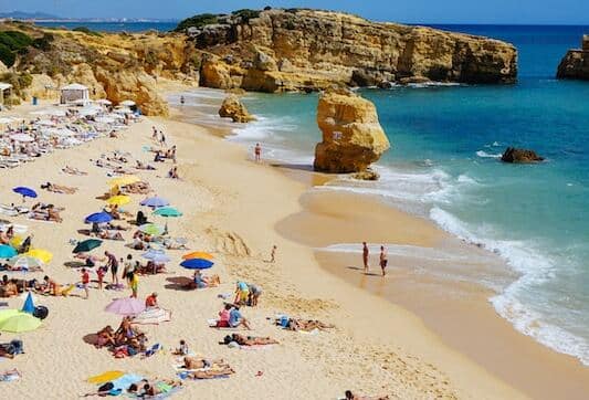 albufeira beach portugal real estate