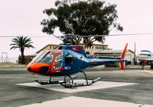 house with helipad