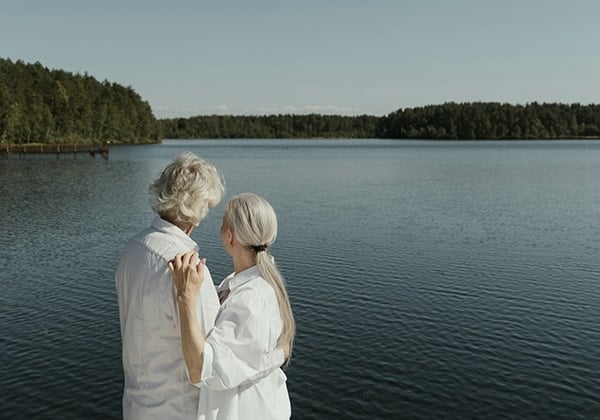 retired couple