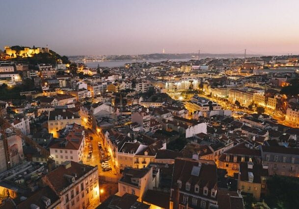 lisbon city night